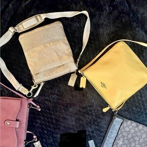 Coach crossbody bags - all four